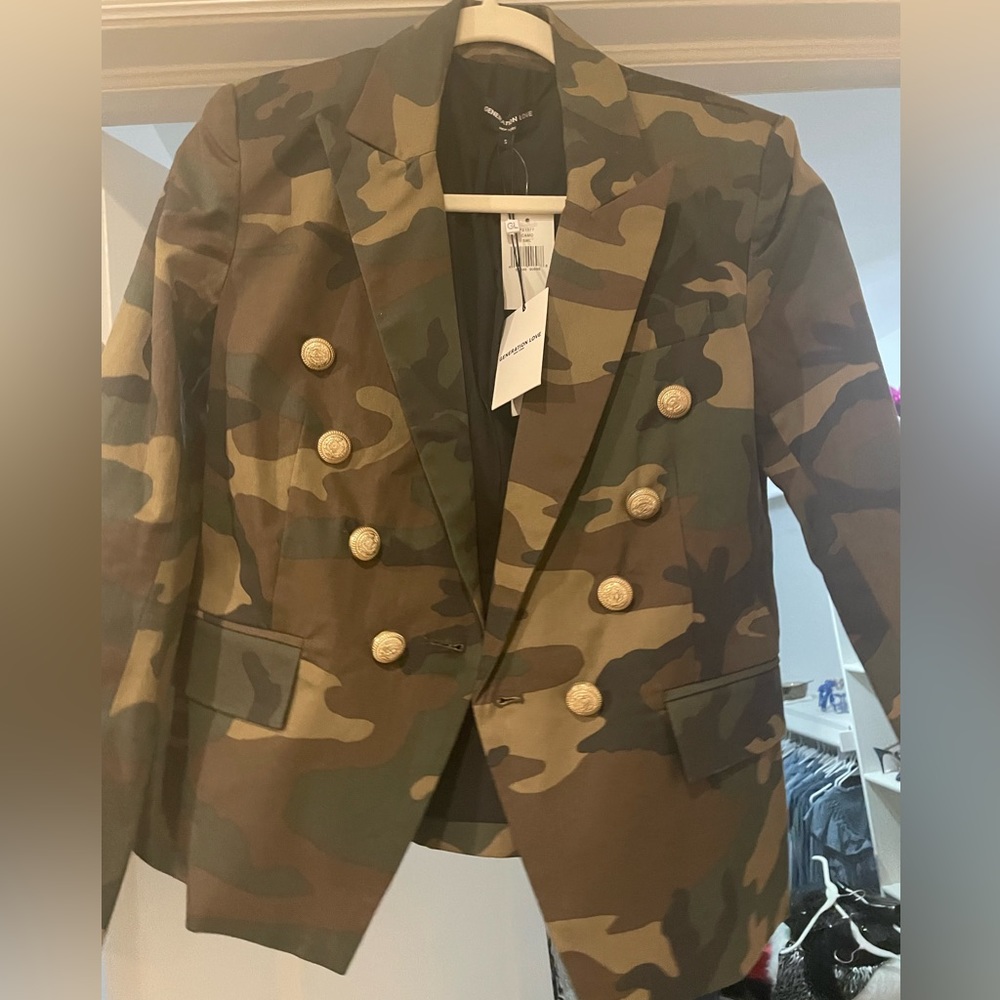 Camo Blazer